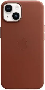 Фото: Чохол Apple for iPhone 14 Plus - Leather Case with MagSafe Umber (MPPD3) № 3 | KTC