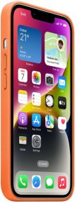 Чохол Apple for iPhone 14 Plus - Leather Case with MagSafe Orange (MPPF3)