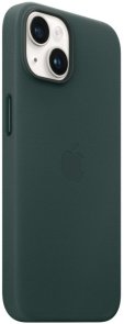 Чохол Apple for iPhone 14 - Leather Case with MagSafe Forest Green (MPP53ZE/A)