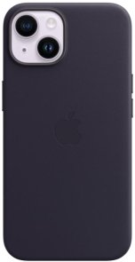 Чохол Apple for iPhone 14 - Leather Case with MagSafe Ink (MPP63ZE/A)