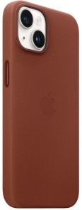 Чохол Apple for iPhone 14 - Leather Case with MagSafe Umber (MPP73ZE/A)