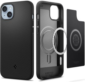 Чохол Spigen for Apple iPhone 14 - Mag Armor Matte Black (ACS05065)