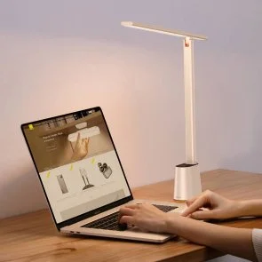 Фото: Настільна лампа Baseus Smart Eye Series Charging Folding White (DGZG-02) № 4 | KTC