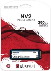 SSD-накопичувач Kingston NV2 2280 PCIe 4.0 x4 NVMe 250GB (SNV2S/250G)