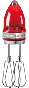 Фото: Ручний міксер KitchenAid Hand Mixer 9 Speed 5KHM9212 Red (5KHM9212EER) № 2 | KTC