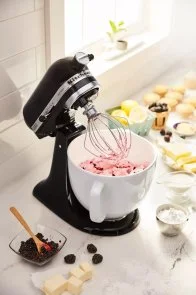 Фото: Планетарний міксер KitchenAid Mixer title-head 4.8L Artisan with extra accessories 5KSM175PS Black (5KSM175PSEOB) № 13 | KTC