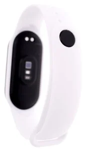 Фото: Ремінець Climber for Xiaomi Mi Band 5/6/7 - Silicone Solid White № 2 | KTC
