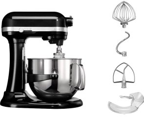 Планетарний міксер KitchenAid 5KSM7580XEOB Black