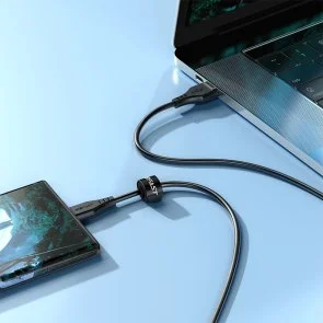 Фото: Кабель Acefast C3-09 2.4A AM / Micro USB 1.2m Black (AFC3-09B) № 4 | KTC