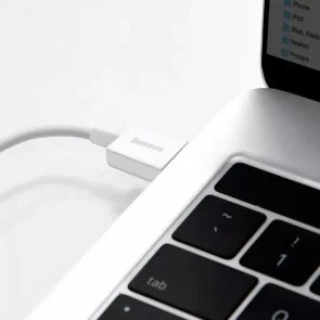 Фото: Кабель Baseus Superior Series Fast Charging 2.4A AM / Lightning 1.5m White (CALYS-B02) № 4 | KTC