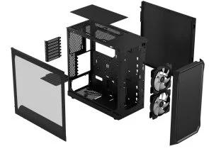 Фото: Корпус FRACTAL DESIGN Focus 2 RGB Black with window (FD-C-FOC2A-03) № 7 | KTC