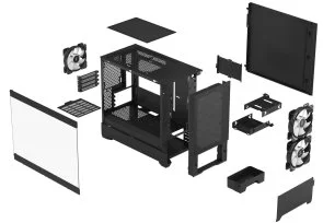Фото: Корпус FRACTAL DESIGN Pop Mini Air RGB Black with window (FD-C-POR1M-06) № 10 | KTC