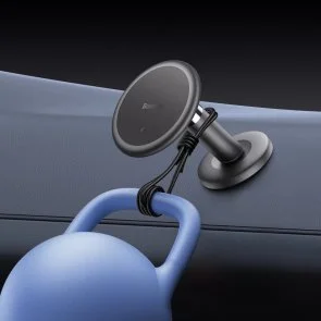 Фото: Кріплення для мобільного телефону Baseus C01 Magnetic Phone Holder Stick-on Version Black (SUCC000001) № 6 | KTC