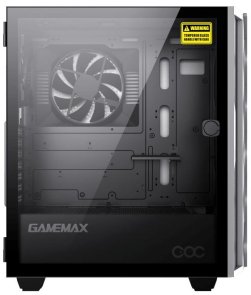 Корпус Gamemax Diamond COC WT White with window