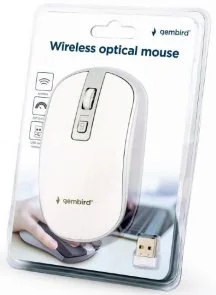 Фото: Миша Gembird MUSW-4B-06-WS White/Grey № 2 | KTC