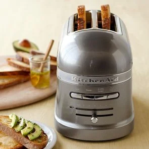 Фото: Тостер KitchenAid Artisan 2-Slot 5KMT2204 Medallion Silver (5KMT2204EMS) № 8 | KTC