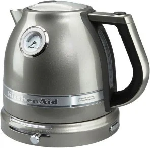 Фото: Електрочайник KitchenAid Temperature Kettle 1.5L Artisan 5KEK1522 Medallion Silver (5KEK1522EMS) № 7 | KTC