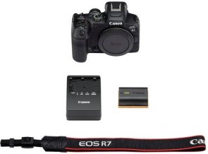 Цифрова фотокамера Canon EOS R7 Body with adapter EF-RF (5137C018)