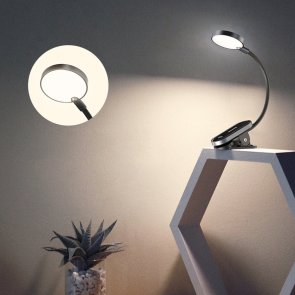 Лампа Baseus Comfort Reading Mini Clip Lamp Dark Gray (DGRAD-0G)