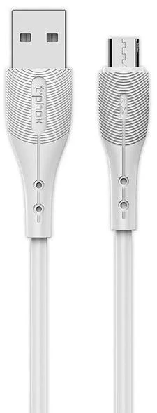Фото: Кабель T-PHOX Wing T-M836 AM / MicroB 1m 3A White (T-M836 White) № 2 | KTC
