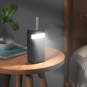Фото: Батарея універсальна Hoco J86B Electric 60000mAh 22.5W Black (6931474771742) № 5 | KTC