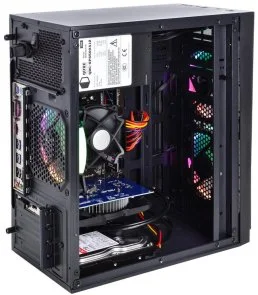 Фото: Персональний комп'ютер ARTLINE Home H56 (H56v12Win) - Intel Core i5 i5-12400F / 16 ГБ DDR4 / SATA 3 SSD 480 ГБ / AMD / Radeon RX 6400, 4 ГБ / Intel H510 / 500 Вт № 5 | KTC