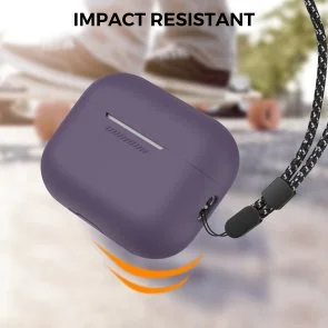 Фото: Чохол for AirPods Pro 2 - Silicon Case DELIDIGI Burgundy № 6 | KTC