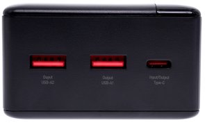 Батарея універсальна Move speed K30 30000mAh 22.5W Black (YSPBK30-22K)