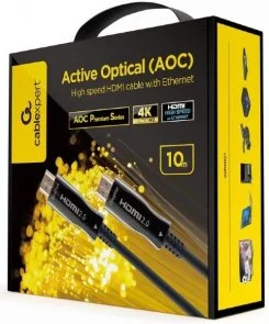 Фото: Кабель Cablexpert HDMI / HDMI v2.0 10m Black (CCBP-HDMI-AOC-10M-02) № 2 | KTC
