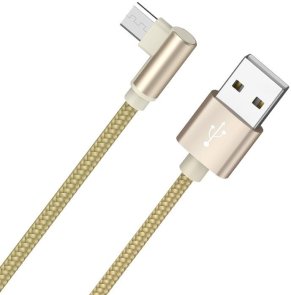 Кабель BOROFONE BX26 Express 2.4A AM / MicroUSB 1m Gold (BX26MGD)