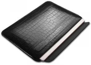 Фото: Чохол WIWU Skin Croco Geniunie Leather Sleeve for MacBook Air 13.3 Black (6936686401807) № 2 | KTC