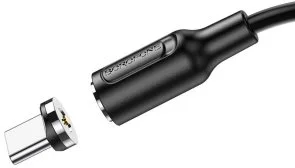 Фото: Кабель BOROFONE BX41 Amiable 2.4A AM / Type-C 1m Black (BX41CB) № 4 | KTC
