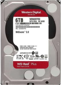 Жорсткий диск Western Digital Red Plus SATA III 6TB (WD60EFPX)