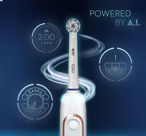 Електрична зубна щітка Braun Oral-B Genius X 20000N Rose Gold D706.515.6X (D706.515.6X Rose Gold)