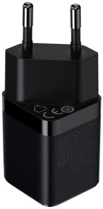 Зарядний пристрій Baseus GaN3 Fast Charger 30W Black (CCGN010101)