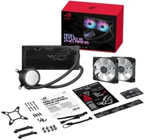 Фото: Система рідинного охолодження ASUS ROG RYUO III 240 ARGB (90RC00J1-M0UAY0) № 7 | KTC