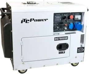 Фото: Генератор ITC Power DG7800SE 6000W № 3 | KTC