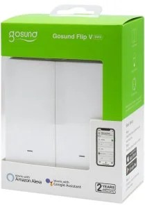 Фото: Вимикач Gosund Light Switch 2 buttons White № 5 | KTC