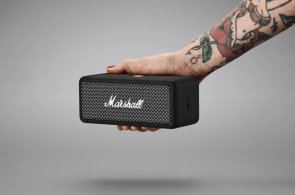 Портативна колонка Marshall Emberton Black and Brass (1005696)