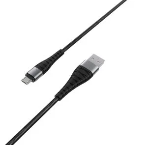 Фото: Кабель BOROFONE BX32 Munificent AM / MicroUSB 5A 1m Black (BX32MB) № 3 | KTC