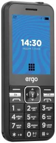 Фото: Мобільний телефон ERGO E281 Black (E281 black) № 2 | KTC