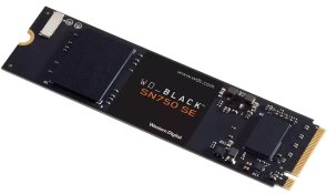 SSD-накопичувач Western Digital Black SN750 SE 2280 PCIe G4 NVMe 500GB (WDS500G1B0E)