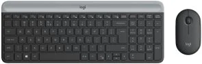 Фото: Комплект клавіатура+миша Logitech MK470 Slim Combo Graphite (920-009204) № 3 | KTC