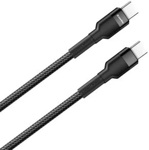 Фото: Кабель ColorWay PD Fast Charging 65W 3A Type-C / Type-C 0.3m Black (CW-CBPDCC054-BK) № 4 | KTC