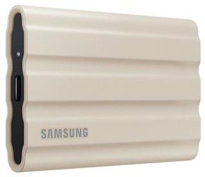 Зовнішній SSD-накопичувач Samsung T7 Shield 1TB Beige (MU-PE1T0K/EU)