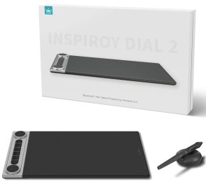 Графічний планшет Huion Inspiroy Dial 2 (Q630M)