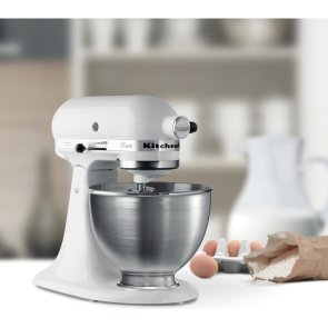 Планетарний міксер KitchenAid 5-speed hand mixer White (5K45SSEWH)