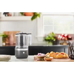 Фото: Кухонний комбайн KitchenAid Cordless food chopper 5KFCB519 Charcoal Grey (5KFCB519EDG) № 4 | KTC