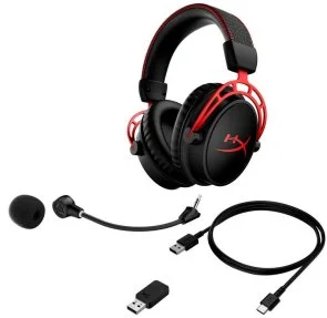 Фото: Гарнітура HyperX Cloud Alpha Wireless Black/Red (4P5D4AA) № 5 | KTC