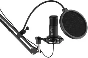 Фото: Мікрофон 2E MPC021 Streaming USB Black (2E-MPC021) № 2 | KTC